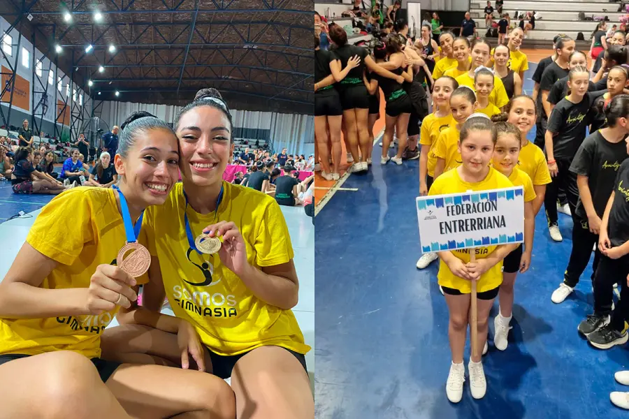 Destacada actuaci&oacute;n entrerriana en un certamen nacional de gimnasia