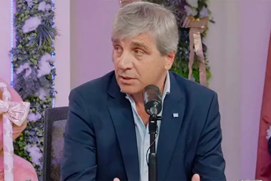 Ministro de Econom&iacute;a, Luis Caputo