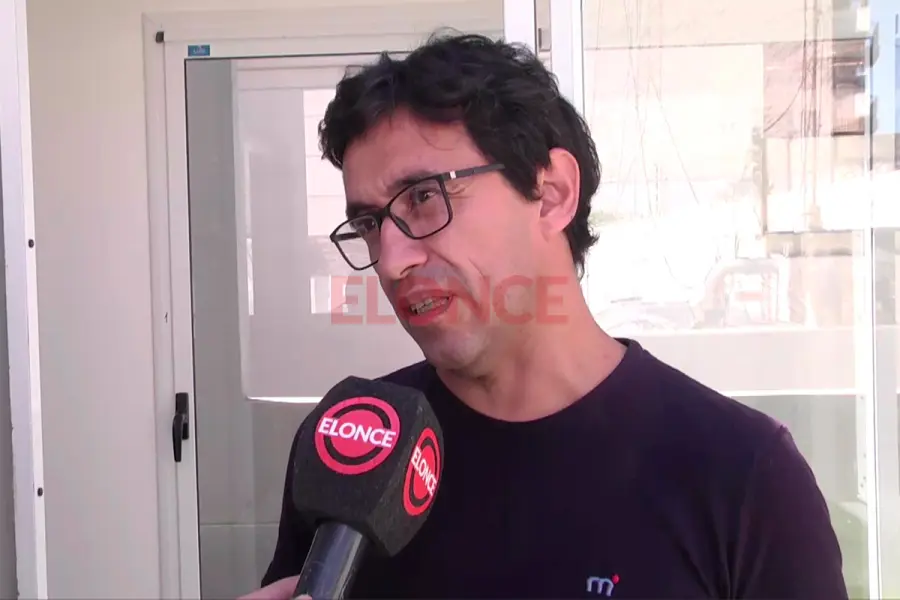 Abel Antivero, secretario general electo de AGMER (foto Elonce)