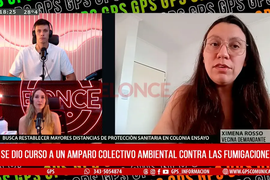 Ximena Rosso habl&oacute; del tema en GPS. Foto: Elonce.