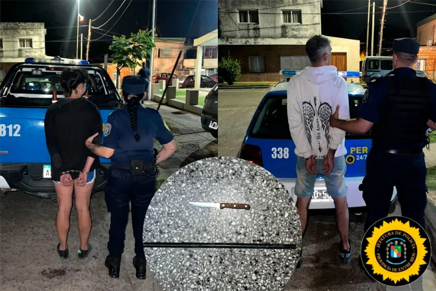 Vecinos persiguieron a un hombre que rompi&oacute; un parabrisas y amenaz&oacute; con un cuchillo