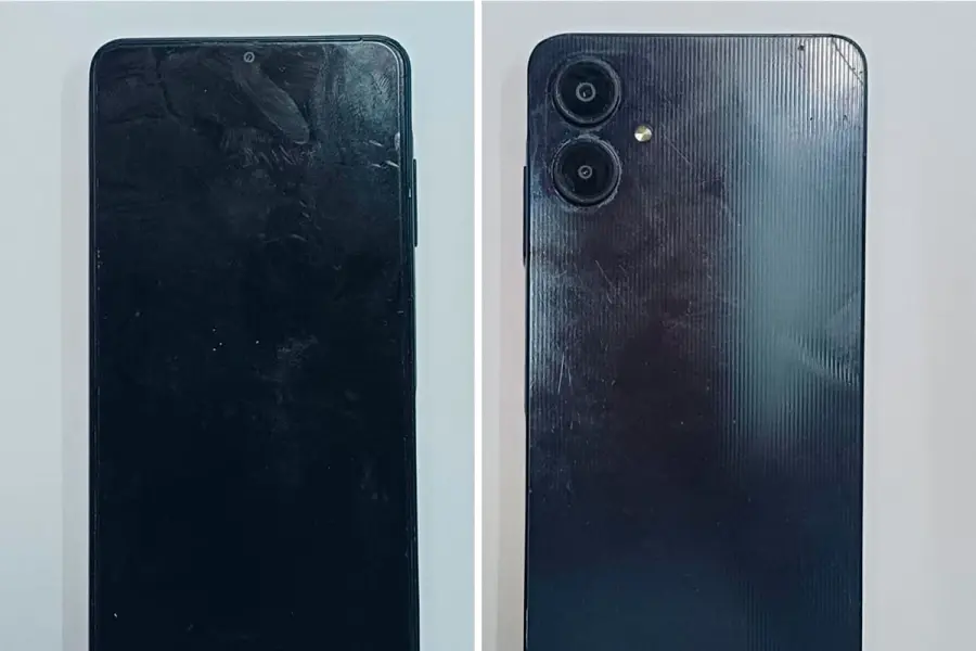 Los celulares incautados en el procedimiento. Foto: P.E.R.