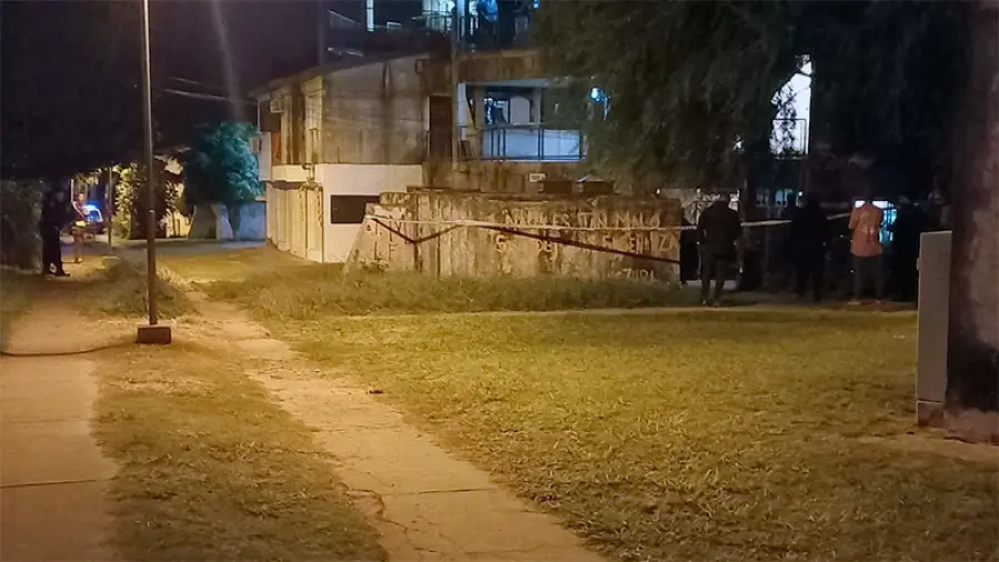 El lugar del crimen, el barrio Incone de Paran&aacute; (foto archivo)