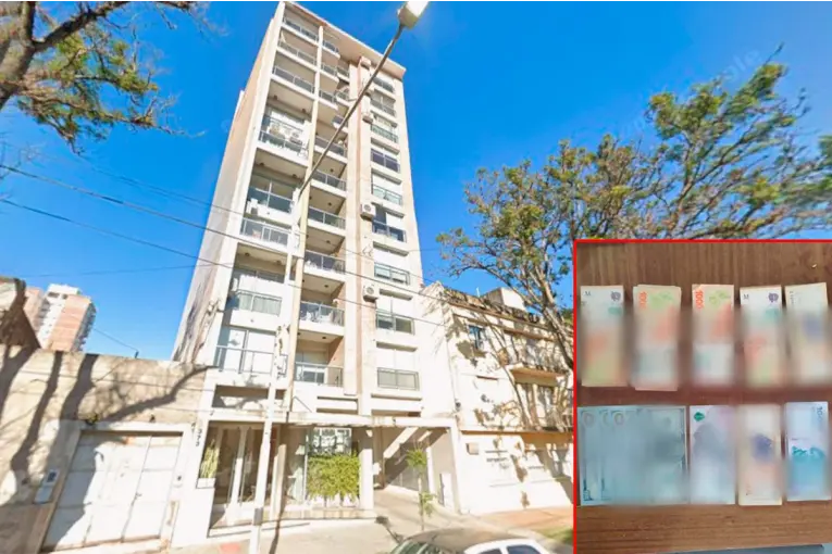 Secuestraron dólares y pesos tras un allanamiento por el robo de las cajas fuertes en un edificio en Paraná