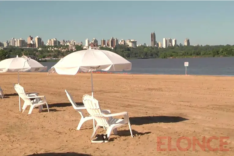 El Thompson sumó boyado, reposeras y sombrillas de uso gratuito para disfrutar el verano en Paraná