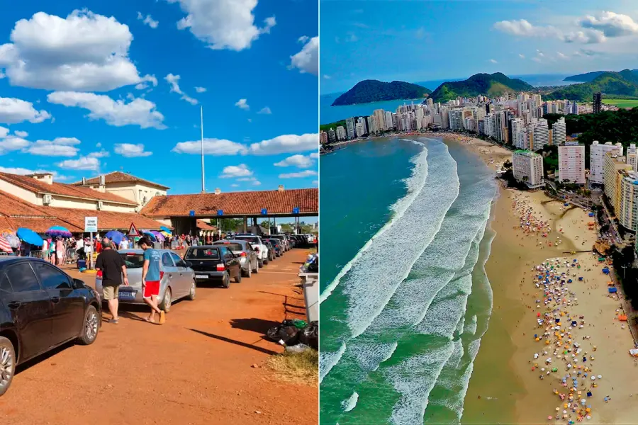 En auto al pa&iacute;s vecino