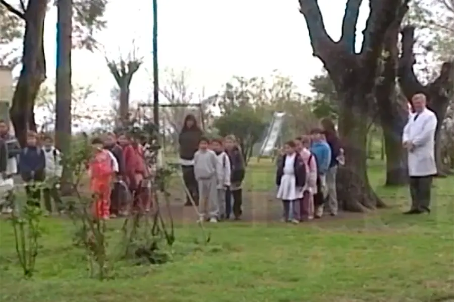 Miguel Girard, maestro rural. Foto de archivo- Mirada Profunda