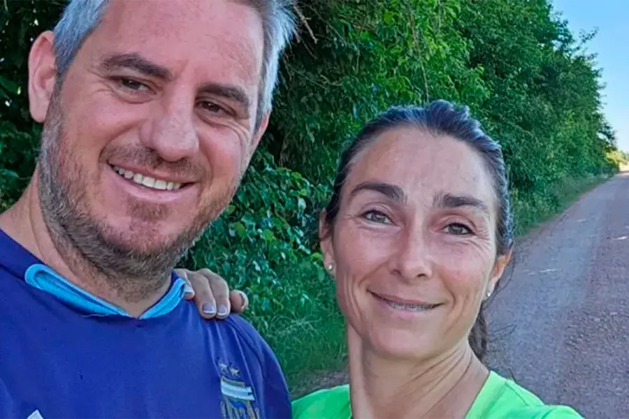 Jos&eacute; Luis Walser y su esposa Gimena Bordet