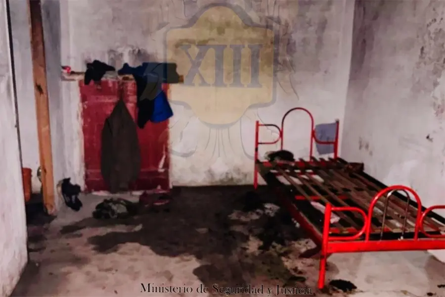 Incendio en Feliciano (foto Polic&iacute;a de Entre R&iacute;os)