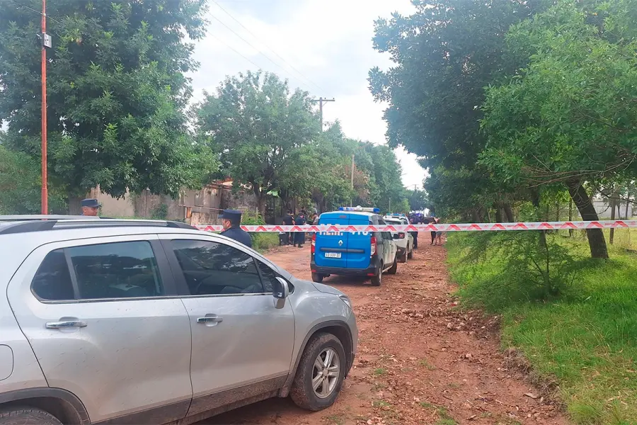 Homicidio en Col&oacute;n (foto Canal 5 de Col&oacute;n)