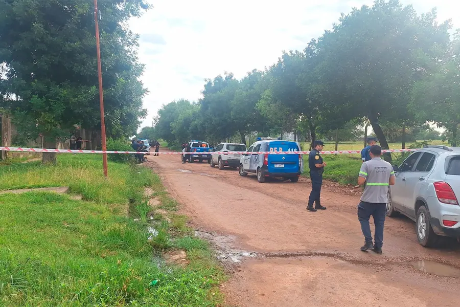 Homicidio en Col&oacute;n (foto Canal 5 de Col&oacute;n)