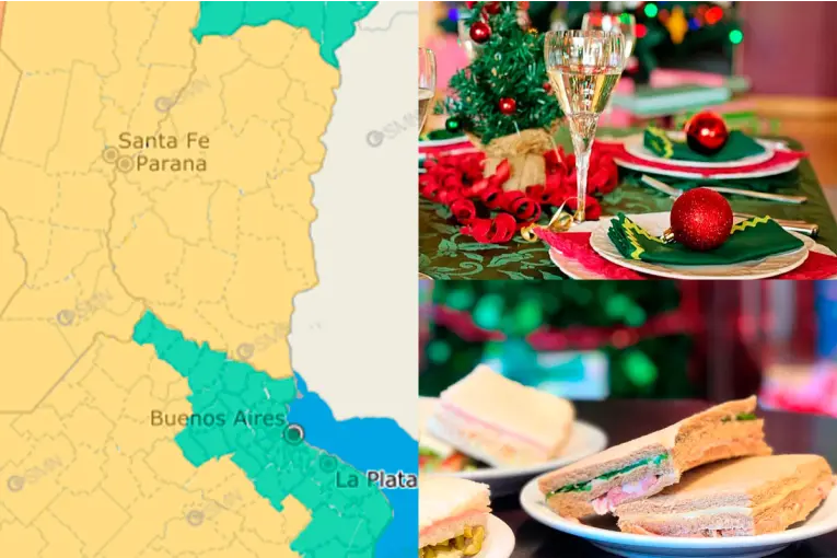 Nochebuena con calor: suben las temperaturas y crece la posibilidad de inestabilidad