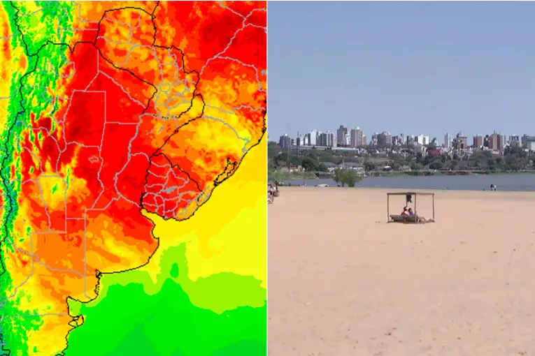 Alerta por temperaturas extremas en Entre Ríos y otras provincias: en Paraná la máxima alcanzará los 35°C