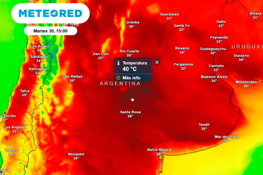 &iquest;Se viene una ola de calor? (Meteored).