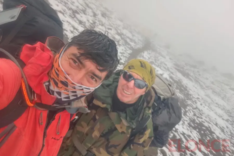 Omar Godoy, atleta y veterano de Malvinas (foto Elonce)