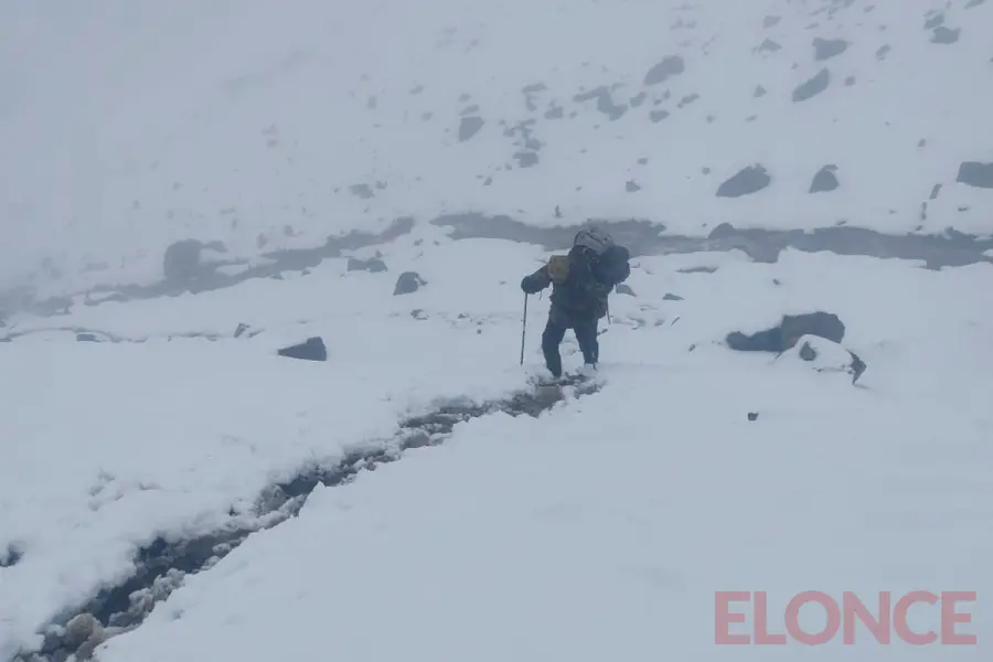 Omar Godoy, atleta y veterano de Malvinas (foto Elonce)