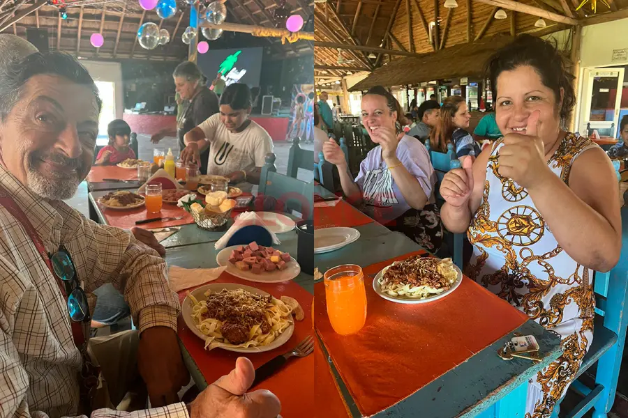 Cena solidaria de Navidad en Col&oacute;n (foto Elonce)