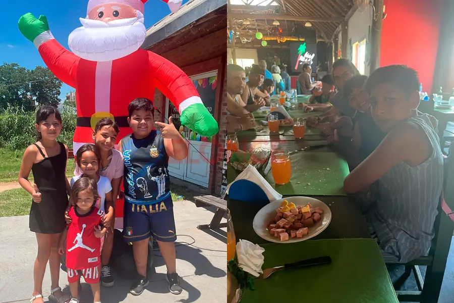 Cena solidaria de Navidad en Col&oacute;n (foto Elonce)