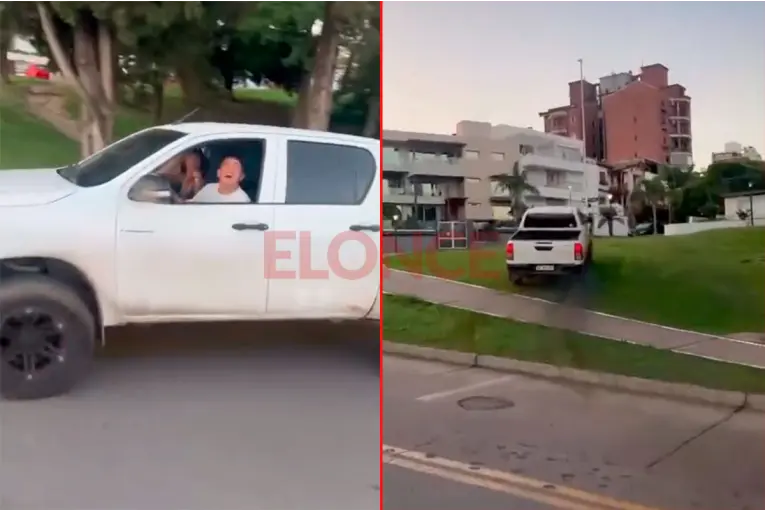 Detuvieron e inhabilitaron a manejar a conductor por maniobras peligrosas y daños en el Parque Urquiza