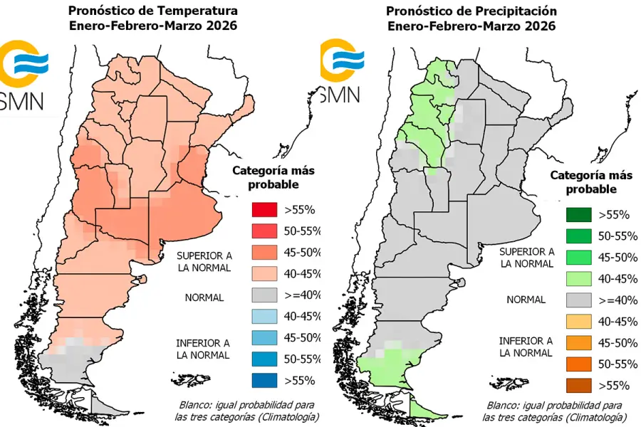 Pron&oacute;stico Clim&aacute;tico Trimestral