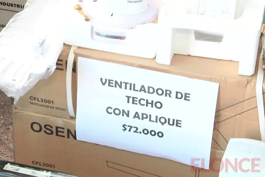 El calor extremo impuls&oacute; la venta de ventiladores (foto Elonce)