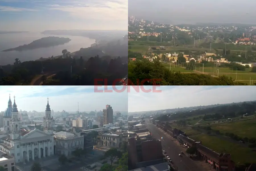 Humo en Paran&aacute; (foto Elonce)