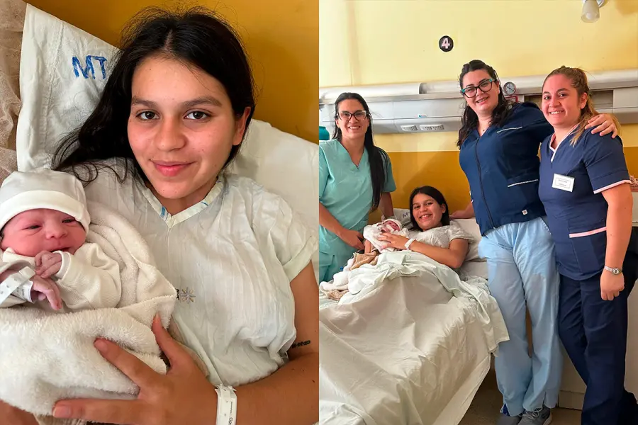 Benjam&iacute;n Nicol&aacute;s naci&oacute; en Chajar&iacute; (Hospital provincial Santa Rosa de Chajar&iacute;)