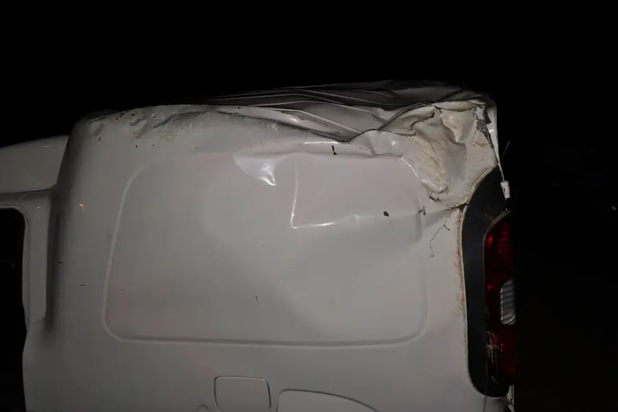 Accidente en Villaguay (foto Polic&iacute;a de Entre R&iacute;os)