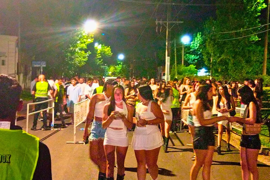 Controles policiales por A&ntilde;o Nuevo en Concepci&oacute;n del Uruguay (foto Polic&iacute;a de Entre R&iacute;os)