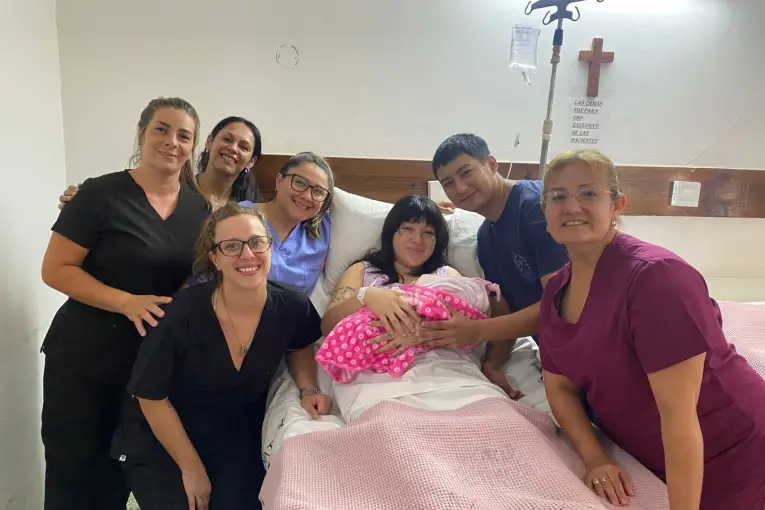 La primera bebé nacida en Gualeguaychú se llama Hadda y llegó al mundo en el Hospital Centenario