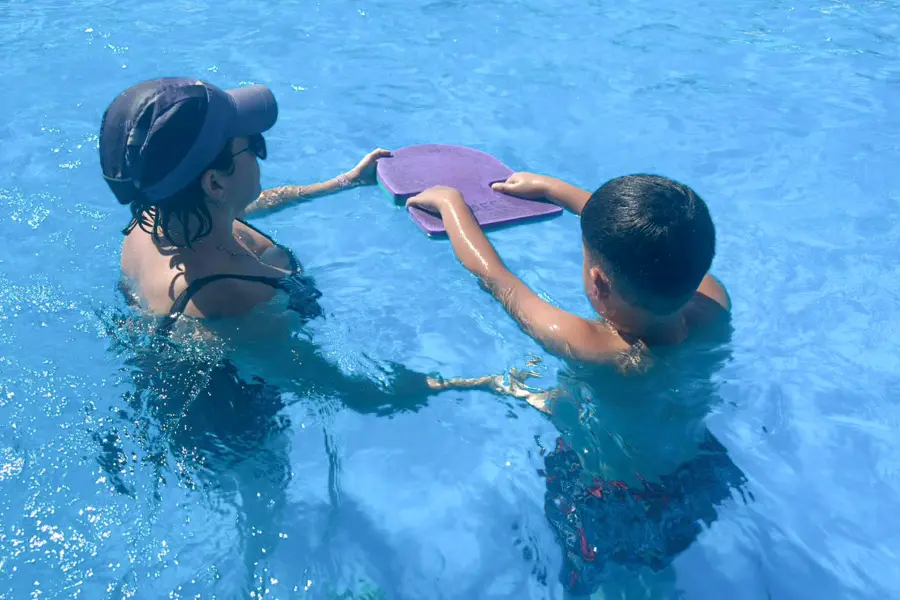 Nataci&oacute;n infantil (foto Gobierno de Entre R&iacute;os)