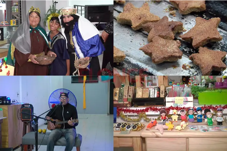 Con música y gastronomía, los niños recibieron a los Reyes Magos en el Mercado Sud