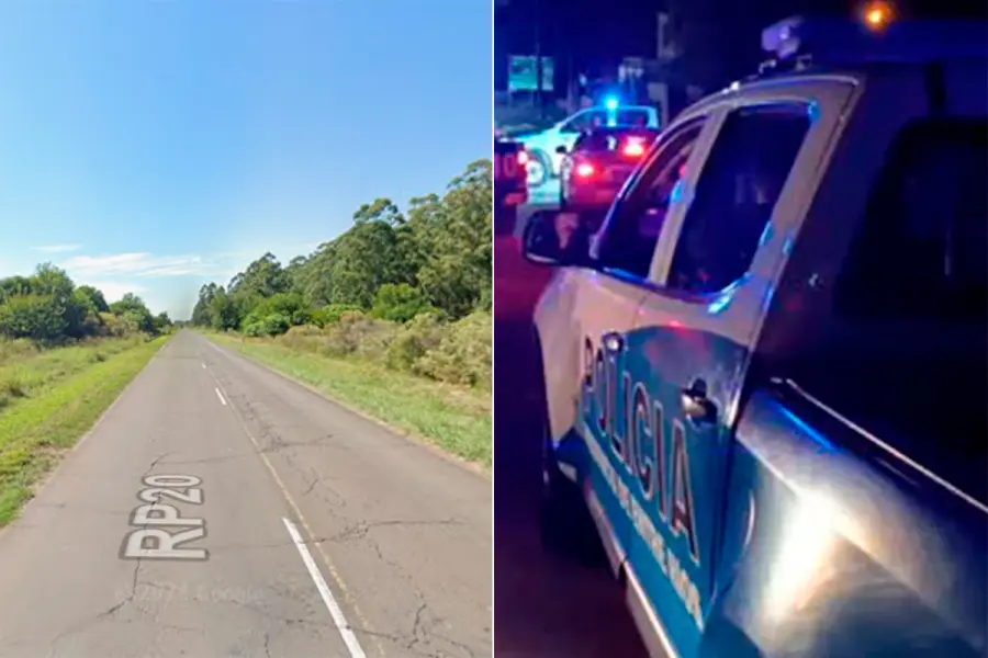 Tres fallecidos y varios heridos tras un choque frontal en la Ruta 20