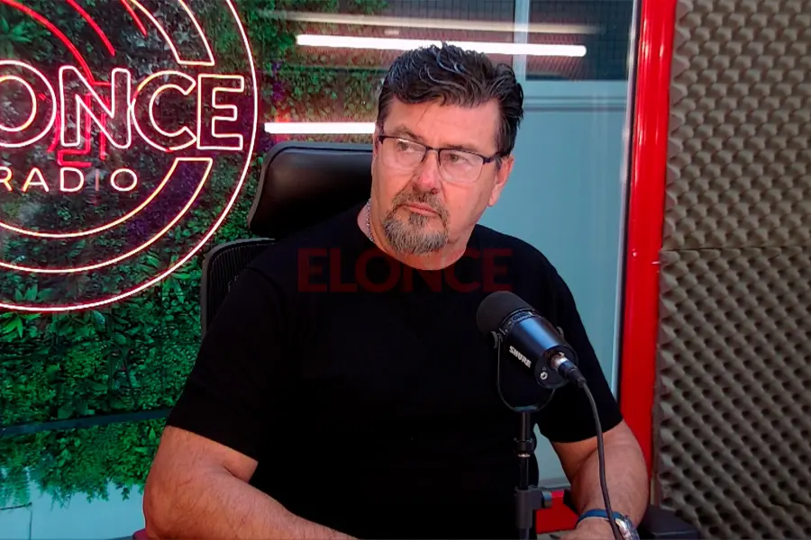 Ra&uacute;l Meza, secretario general del sindicato de Vialidad Nacional. Foto: Elonce.