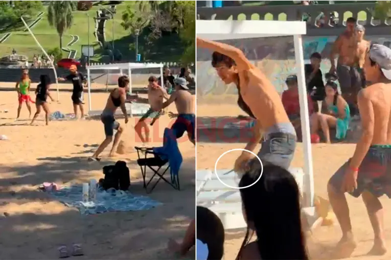 Pelea en el balneario Municipal de Paraná terminó con un apuñalado y un detenido
