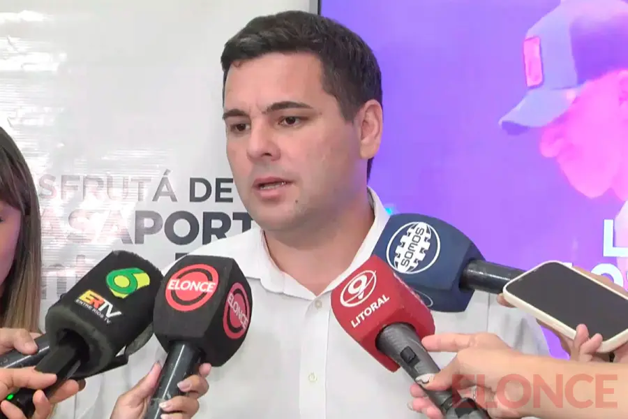 Gustavo Basti&aacute;n, intendente de San Jos&eacute;. Foto: Elonce.