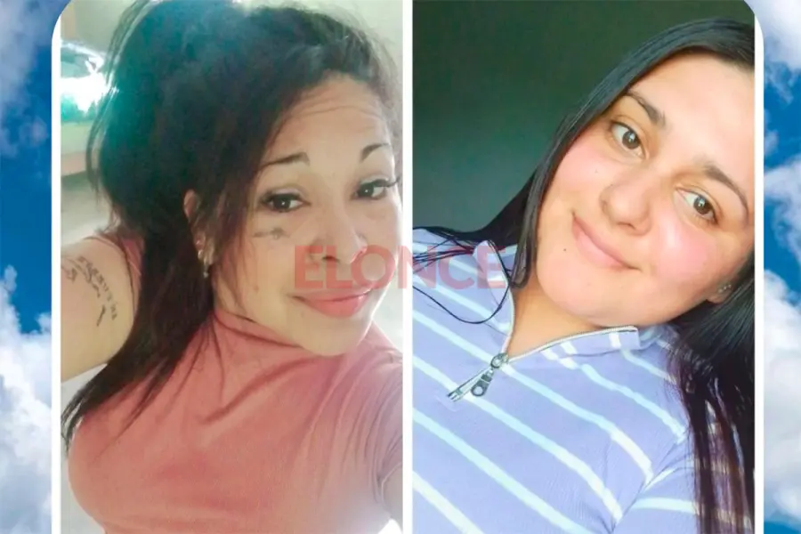 Nataly Garc&iacute;a y Agustina Cabrera, v&iacute;ctimas de tr&aacute;gico incendio en Victoria (foto Elonce)