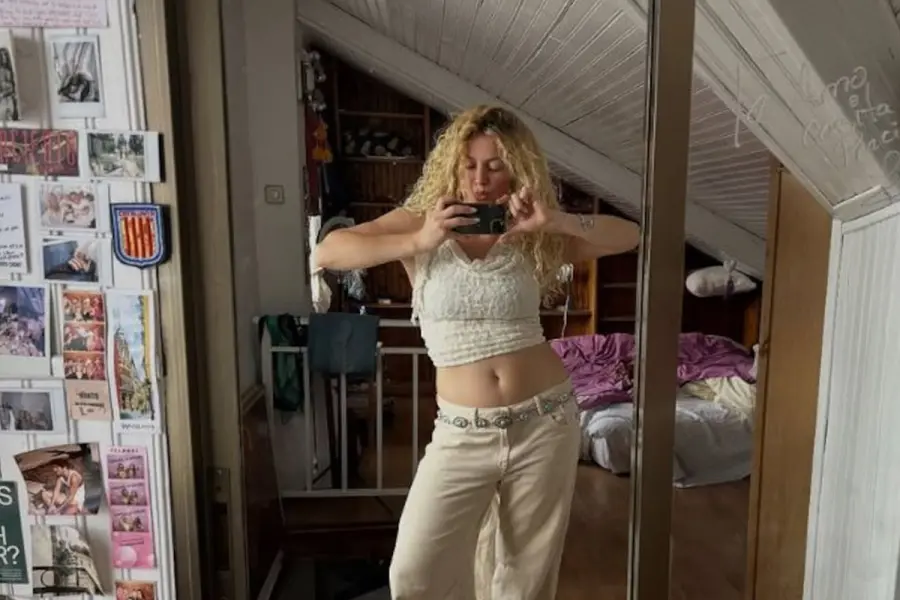 Sarah Borrel, la supuesta tercera en discordia. Foto: Instagram.