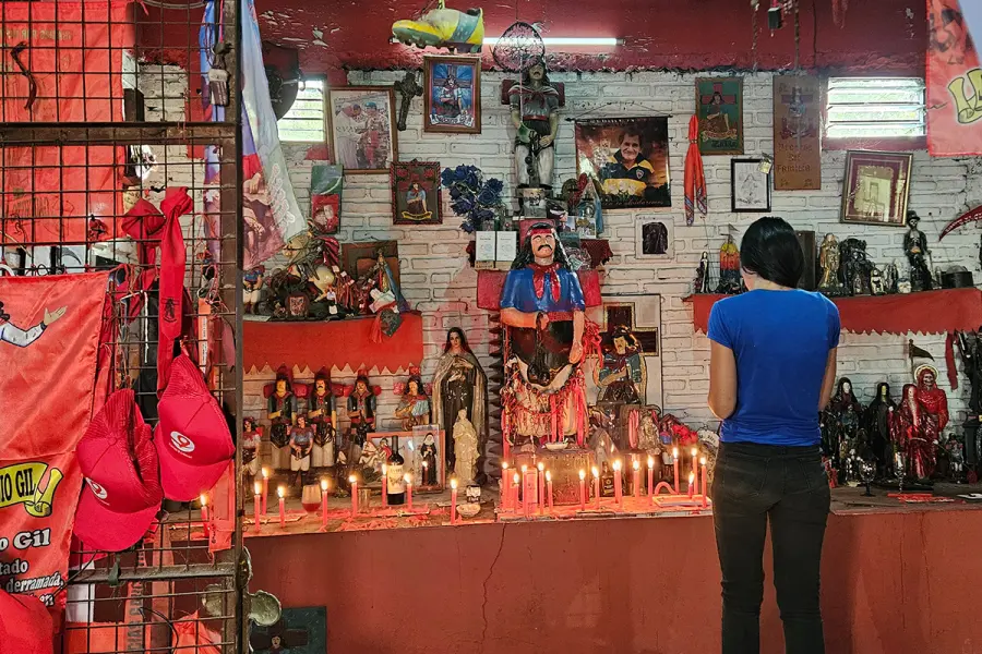 Fieles veneran al Gauchito Gil