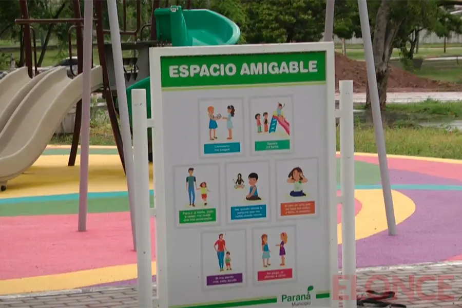 Lleva un 90% de avance la obra de la plaza &ldquo;Jorge Luis Borges&rdquo; de Paran&aacute;-Elonce