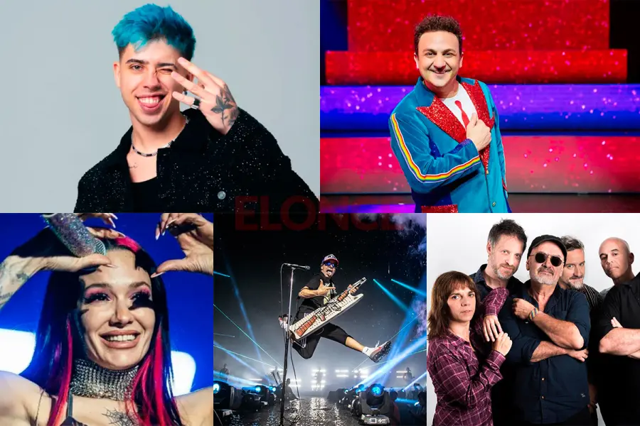 Los artistas de la Fiesta de la Playa de R&iacute;o