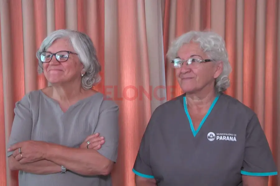 Claudia Enrique, secretaria de Salud Municipal, y Olga Casta&ntilde;eda, directora de Salud Comunitaria. Foto: Elonce.