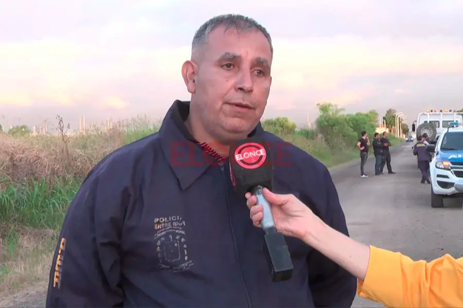 Sergio Aguiar, jefe de Investigaciones de la Departamental La Paz. Foto: Elonce.