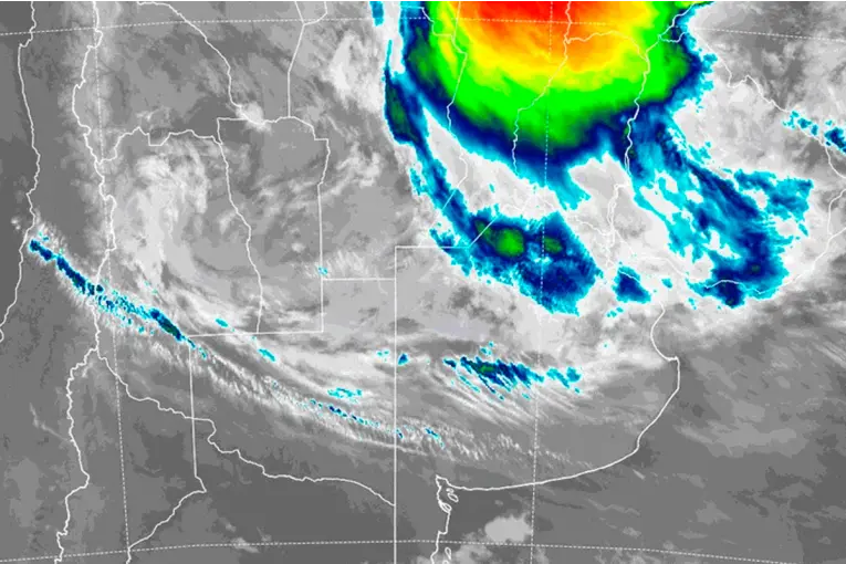 Viernes con  alerta por tormentas: cómo estará el tiempo el fin de semana
