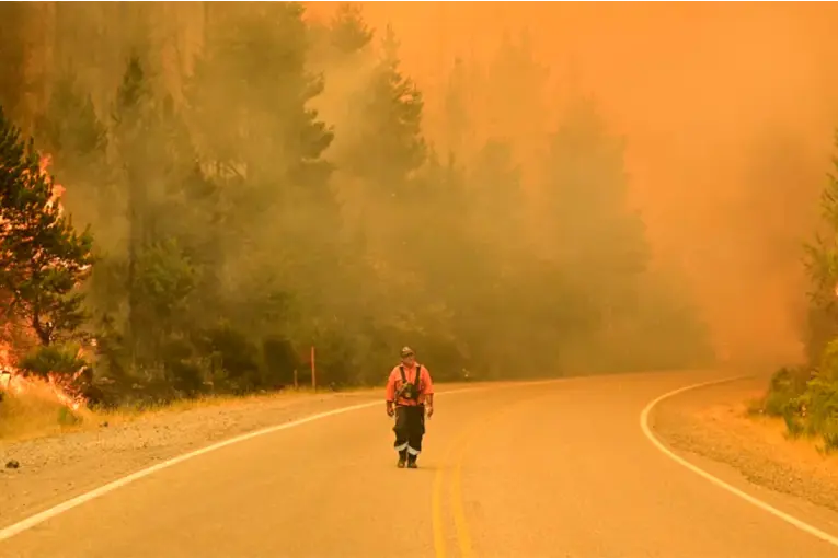 Incendios en la Patagonia: el fuego sigue activo y ya afectó más de 5 mil hectáreas