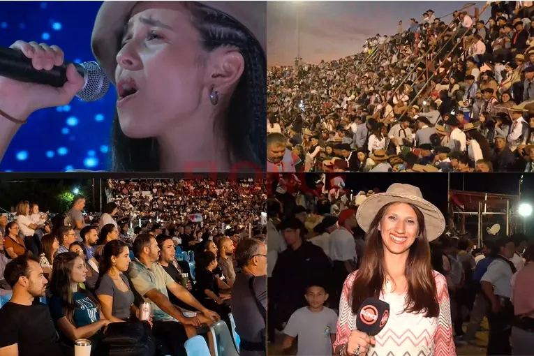 Se vive una noche a puro chamamé, chamarrita y folklore en el Festival de Diamante