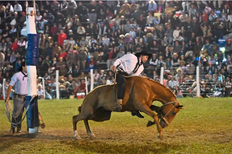 La Reina de las Jineteadas: los ganadores del sábado en las categorías Bastos y Clinas