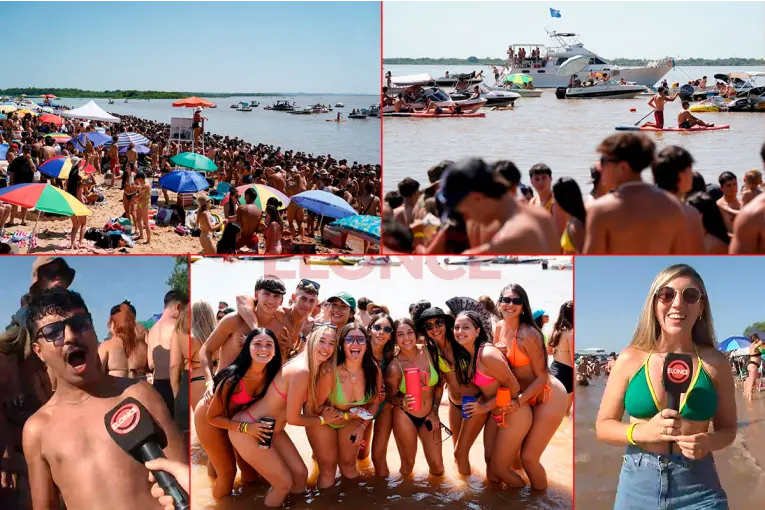Miles de jóvenes disfrutan de la Fiesta de la Playa en Villa Urquiza: testimonios e imágenes
