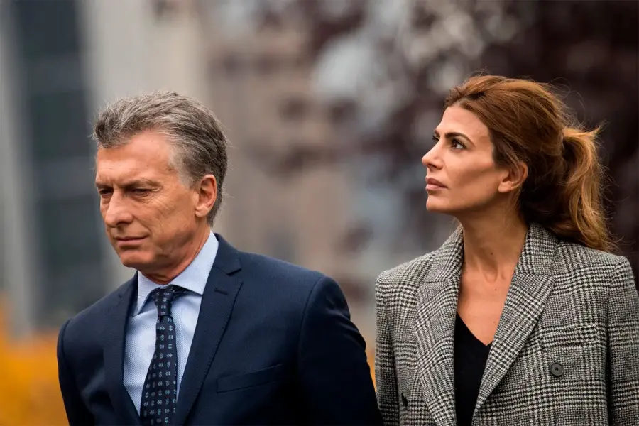 Mauricio Macri y  Juliana Awada