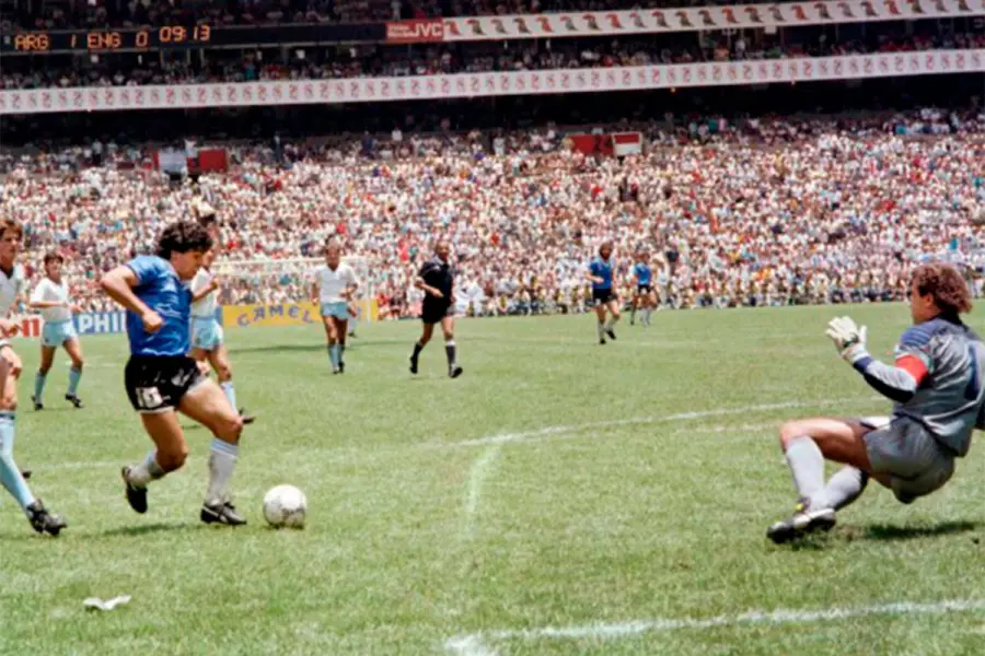 Gianni Infantino eligi&oacute; al segundo gol de Maradona contra Inglaterra en el Mundial 1986 como el mejor de toda la historia